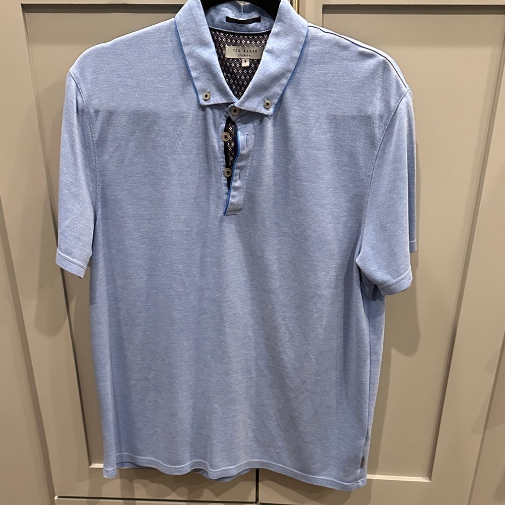 Ted Baker Sky Blue Polo Shirt